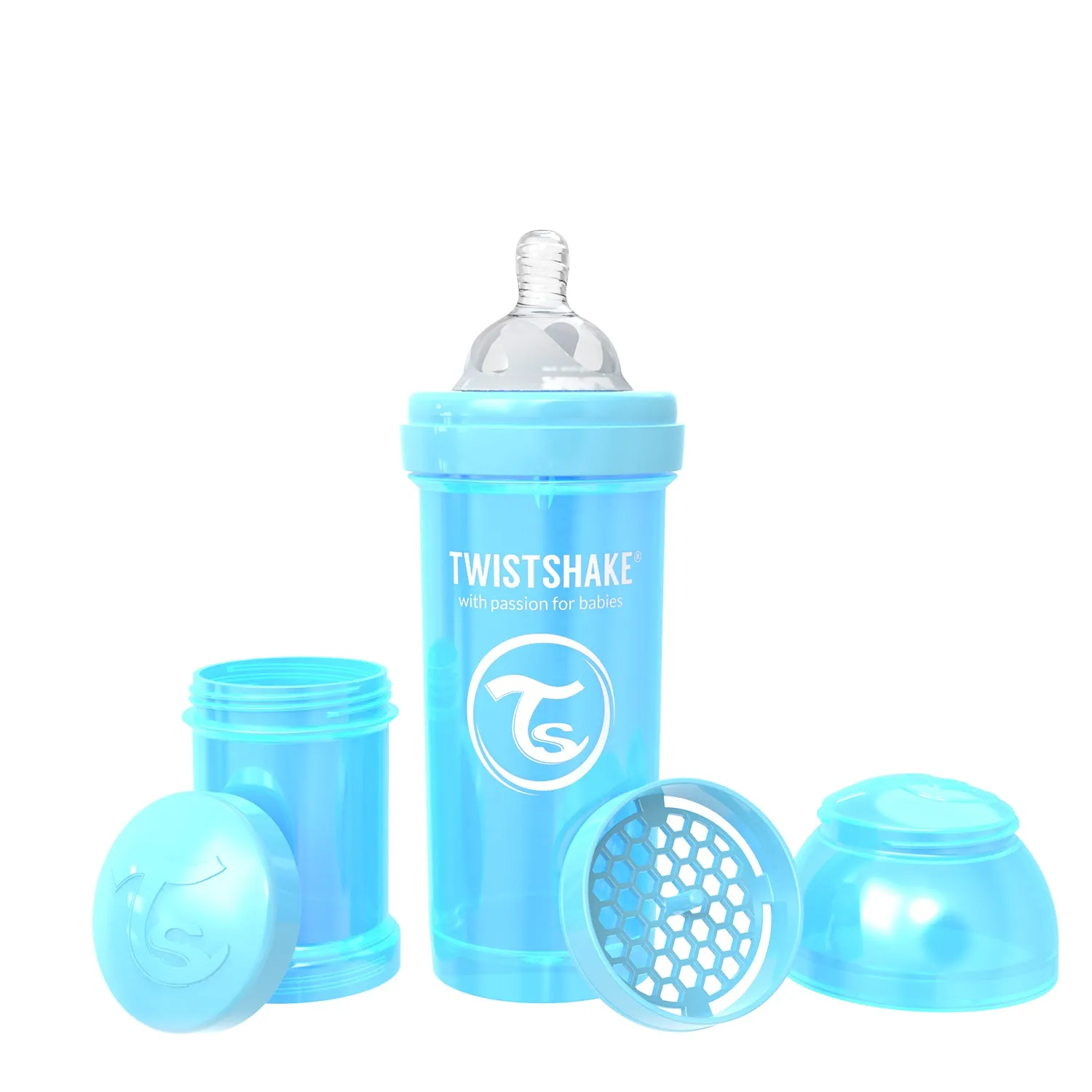Twistshake Anti Colic Baby Bottles - Pearl Collection