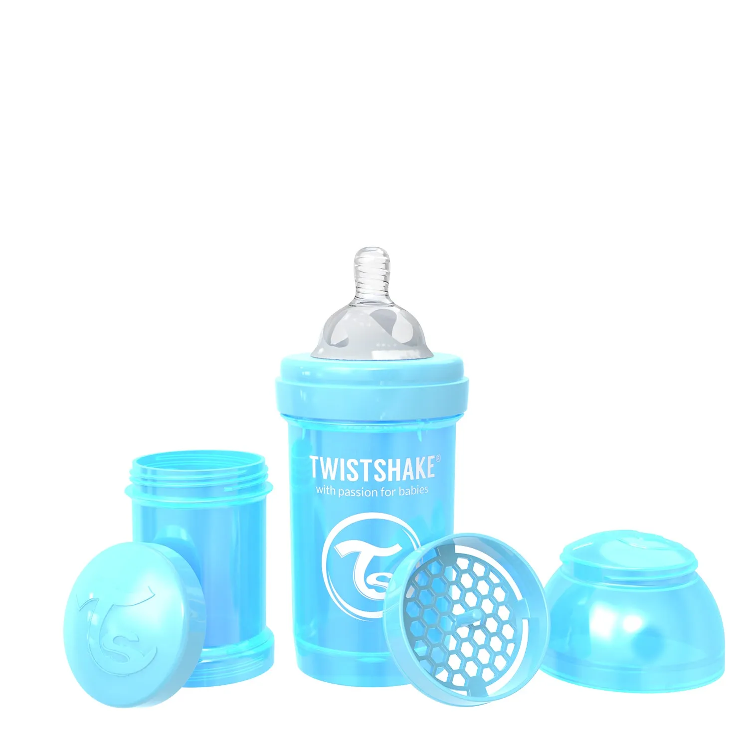 Twistshake Anti Colic Baby Bottles - Pearl Collection