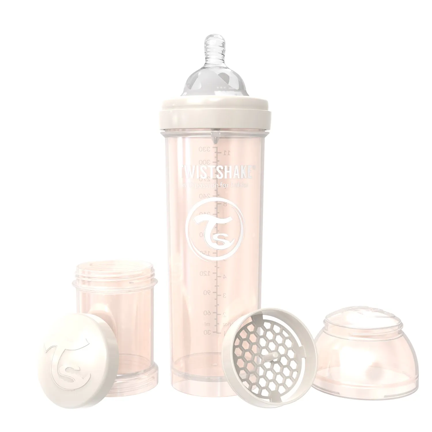 Twistshake Anti Colic Baby Bottles - Pearl Collection