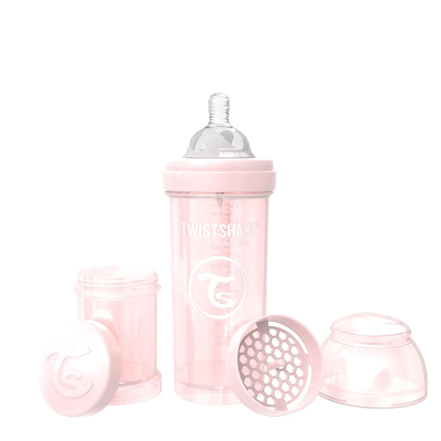 Twistshake Anti Colic Baby Bottles - Pearl Collection