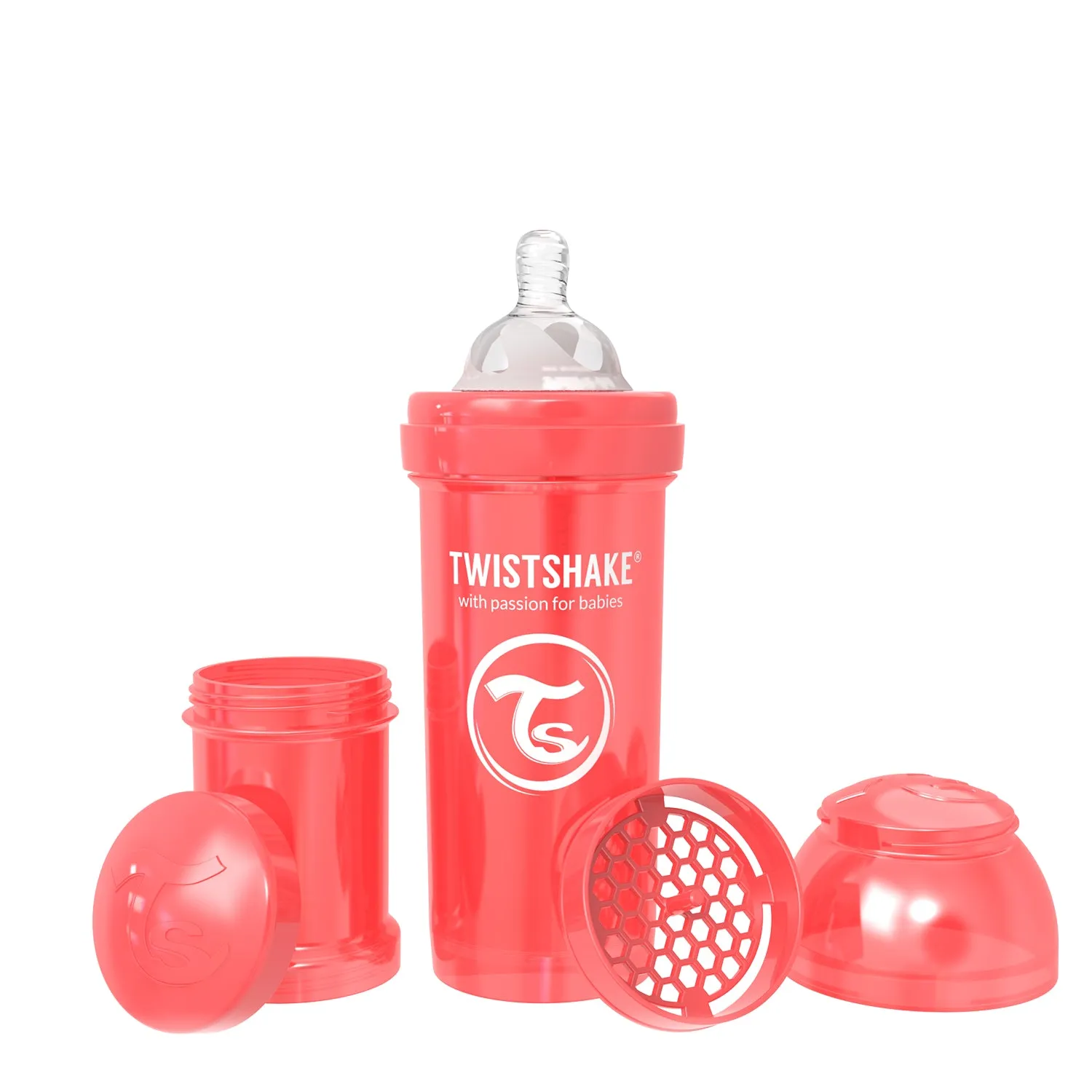Twistshake Anti Colic Baby Bottles - Pearl Collection