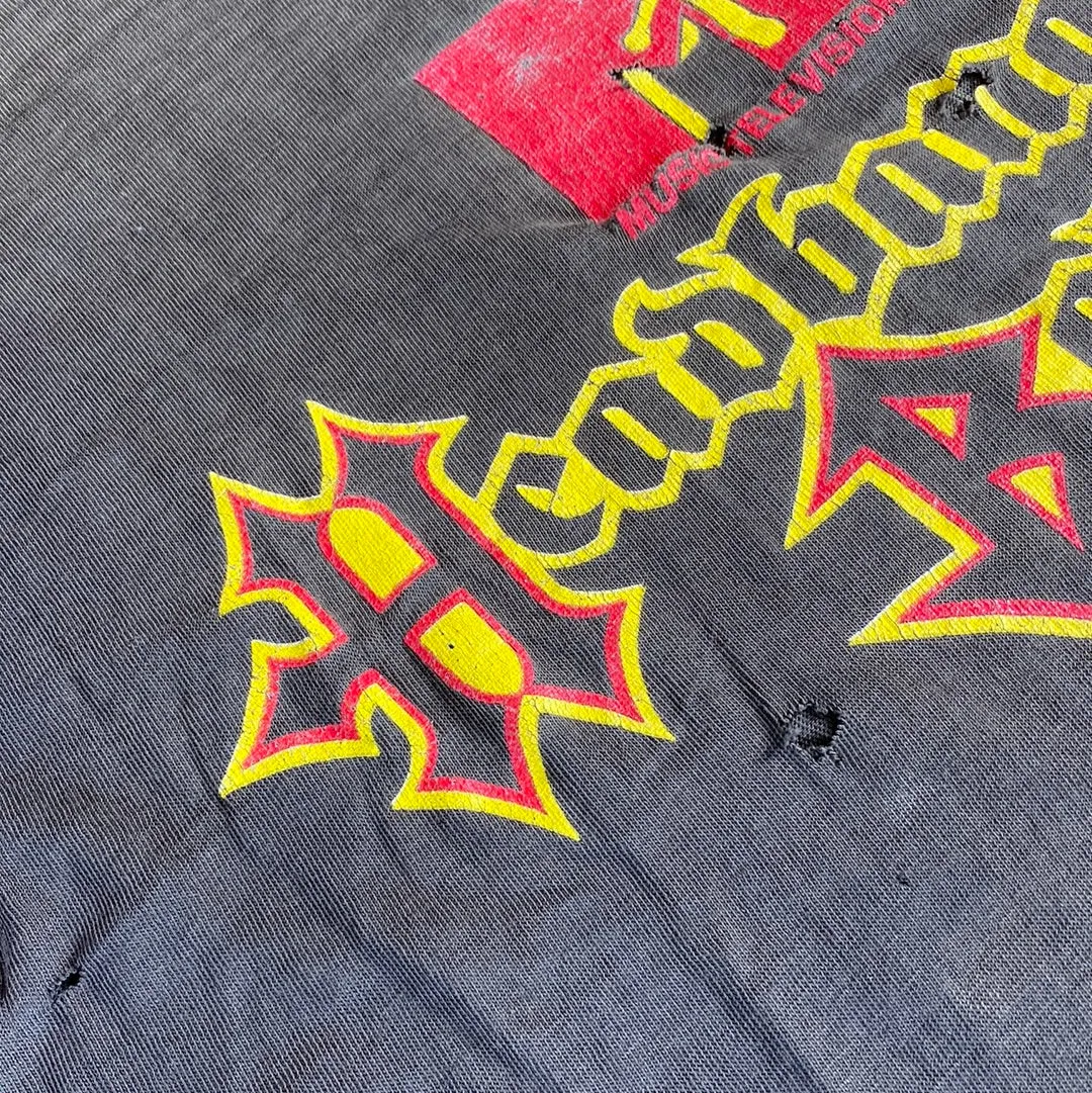 Vintage 1989 “Headbangers Ball” MTV Tour T-Shirt