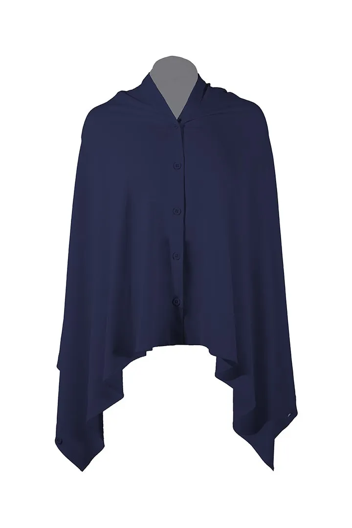 Women's Revilla Convertible Sun Wrap  |  Navy